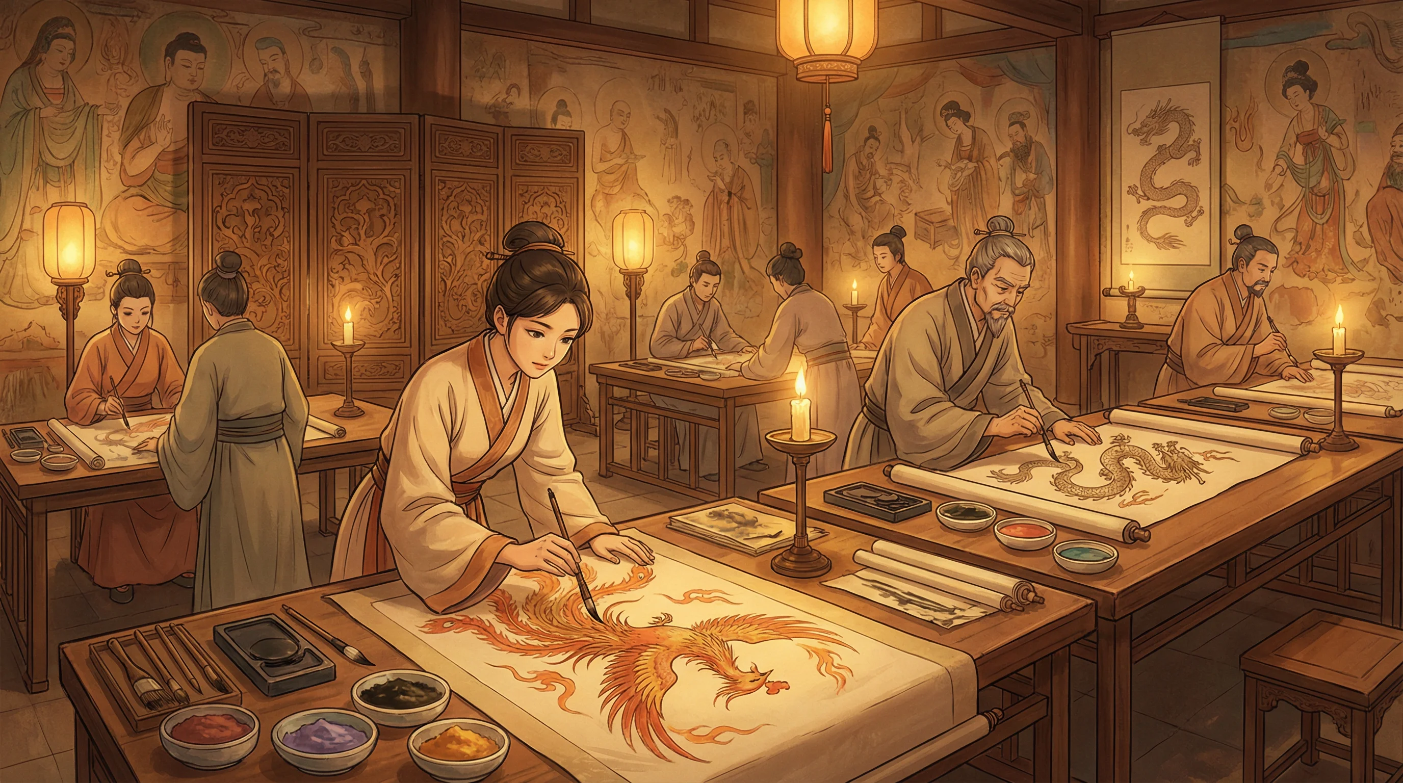 画师入驻 - 撼龙天棺电影免费观看 国风动漫画师